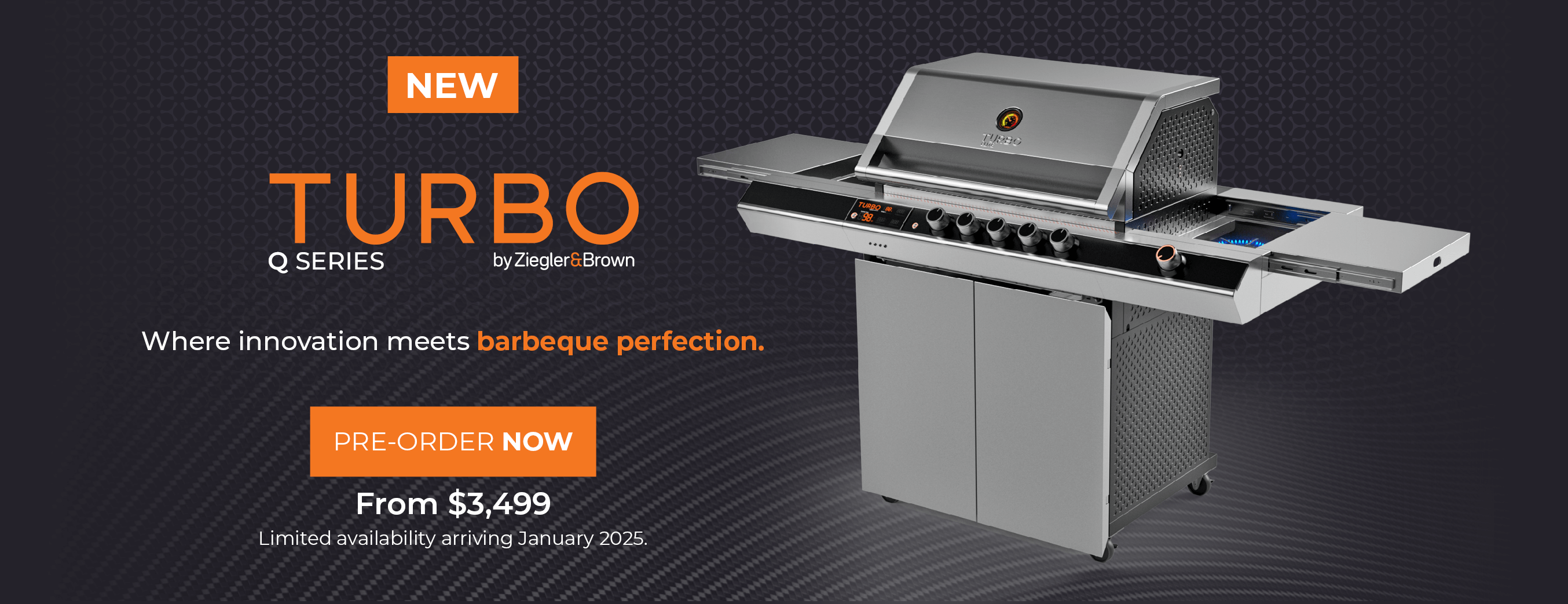 Pre Order All New Turbo Q Series BBQ